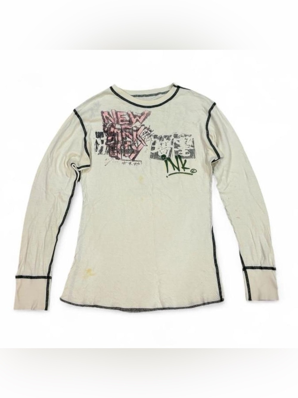 The Great China Wall New York City graphic long sleeve shirt
